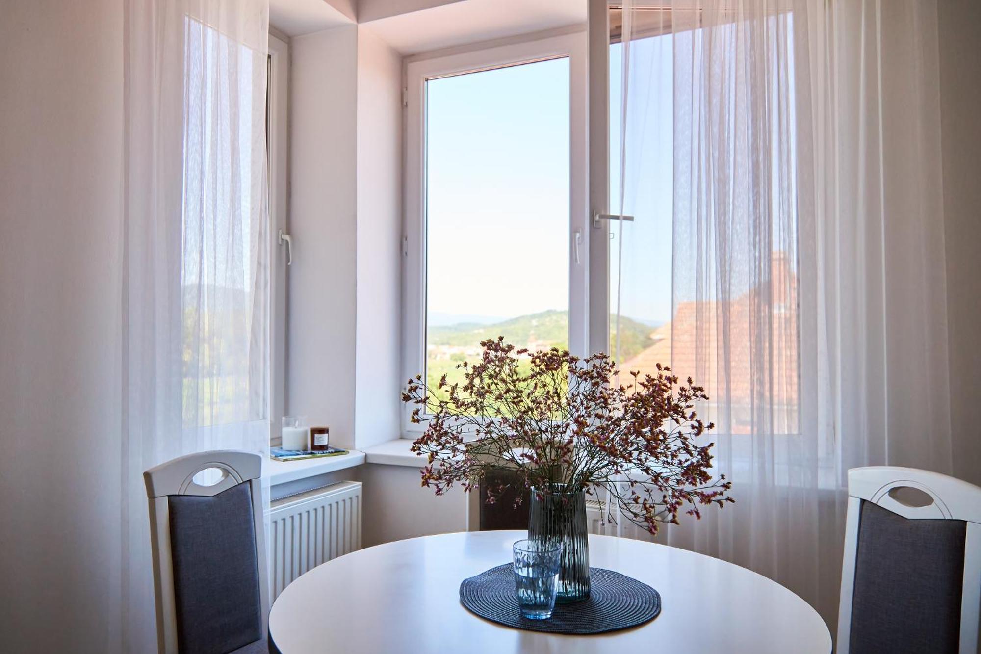 Wonderful Panoramic View Apartment Mukačevo Esterno foto
